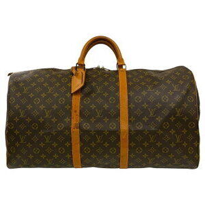 Louis Vuitton Keepall Boston Bag Monogram Brown